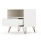 Manhattan Comfort Rockefeller 1.0 Nightstand, Off White 101GMC8 - alternate 3